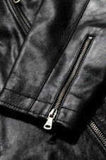Buco J-21R leather jacket - black Cow Vintage, American cut - Image n°8