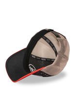 Trucker cap with print and embroidered logo - Image n°5