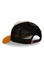 Black and mustard printed trucker cap - Image n°2