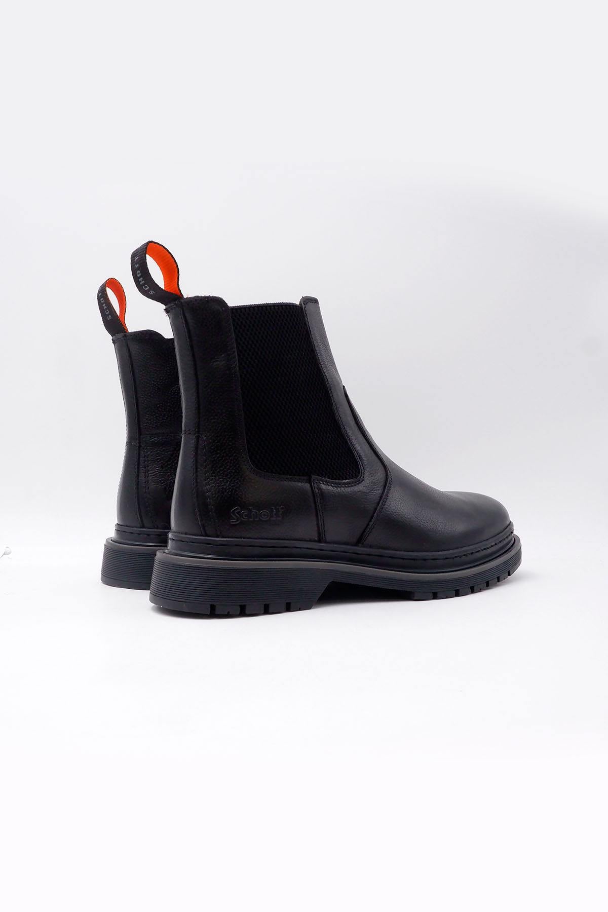 Men's black leather Chelsea boots - Image n°4