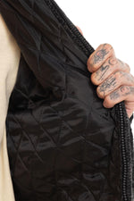  Knitted zip-up vest with Von Dutch badge - Image n°7