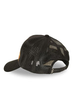 Black trucker cap with print - Image n°4