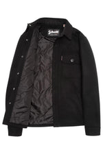 Men's wool jacket in wool and polyester - Image n°3