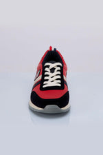 Racing red leather sneakers - Image n°3