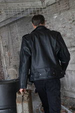Buco J-27R leather jacket - black Cow Milled, police motorcycle unit heritage - Image n°5