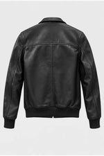 The iconic Harrington jacket reimagined in leather - Image n°3