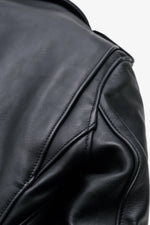 613S Slim Fit Perfecto® by Schott-black steerhide, slim, iconic. - Image n°9