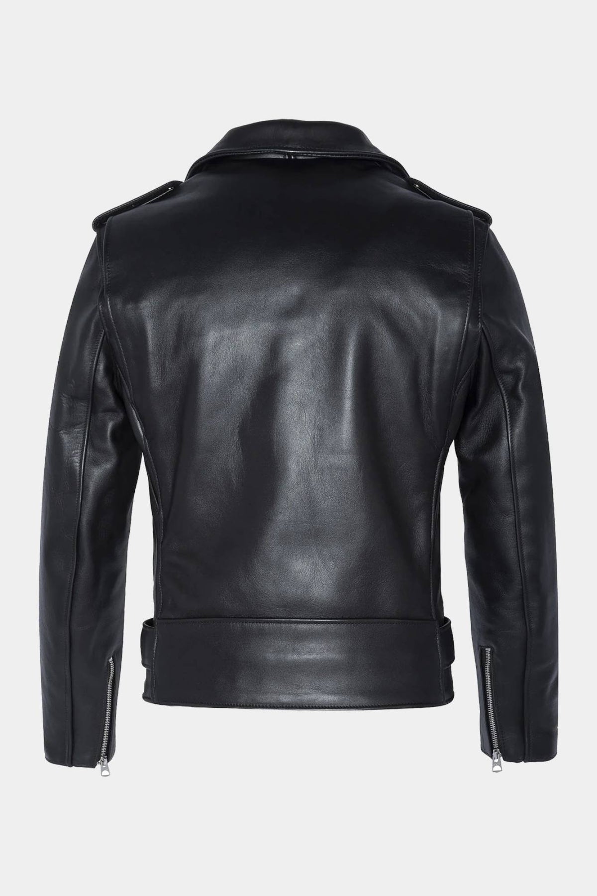 613S Slim Fit Perfecto® by Schott-black steerhide, slim, iconic. - Image n°8