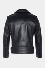 613S Slim Fit Perfecto® by Schott-black steerhide, slim, iconic. - Image n°8