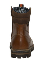 Brown Cowhide Leather Boots - Image n°5