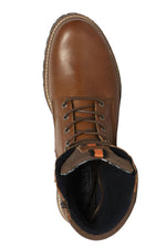 Brown Cowhide Leather Boots - Image n°3