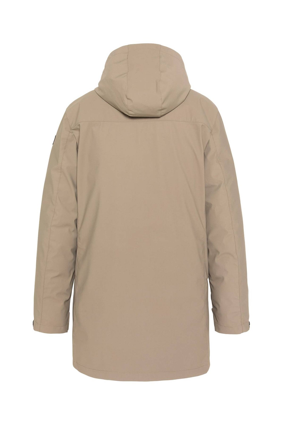 2-in-1 beige and blue parka with removable lining - Image n°5