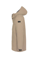 2-in-1 beige and blue parka with removable lining - Image n°3