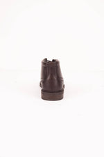 Men's chestnut leather derby shoes - Image n°5