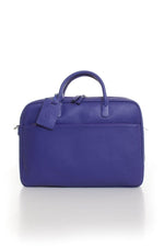 Aiglon Bleu leather briefcase for Men - Image n°1