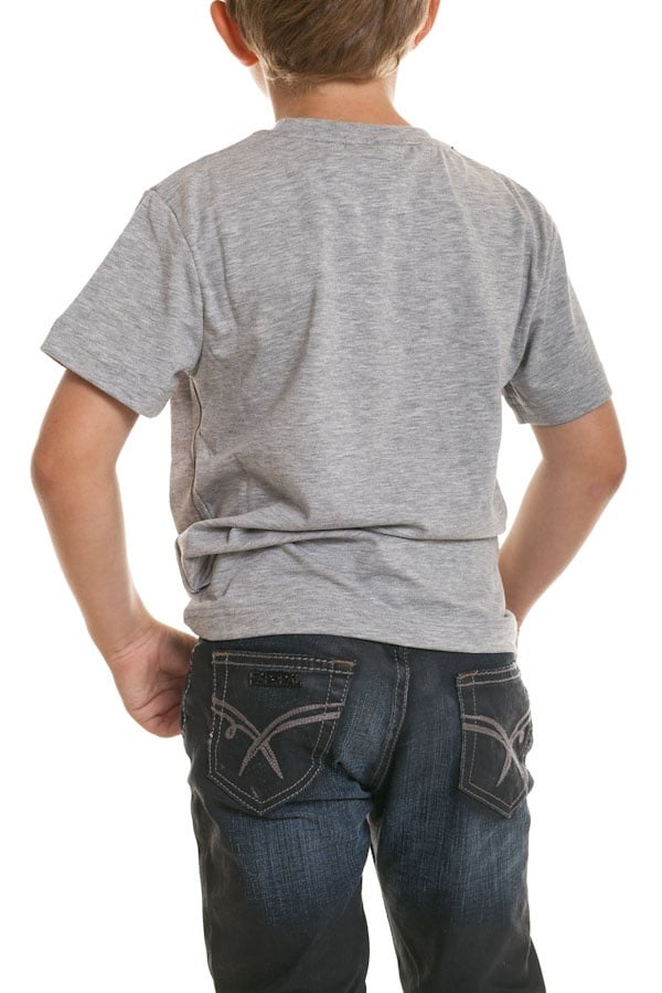 Children's gray t-shirt Redskins - Image n°2