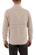 Kaporal cotton cardigan in beige for Men - Image n°4