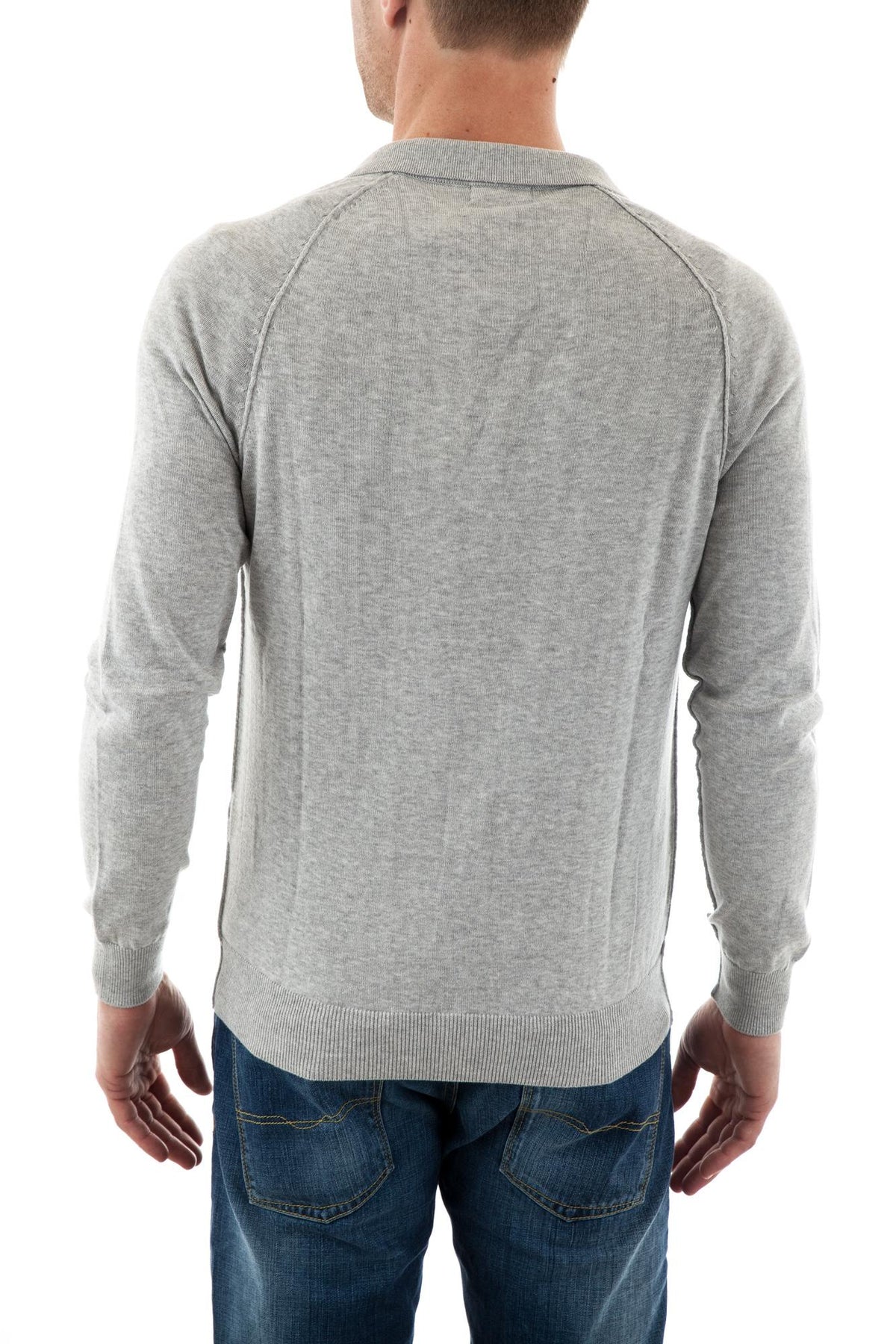 Gray Cardigan for Men - Image n°4