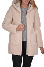 SERGE PARIENTE sheepskin jacket with hood - Image n°5