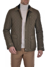 Mc Gregor jacket in khaki cotton and nylon - Image n°1