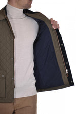Mc Gregor jacket in khaki cotton and nylon - Image n°5