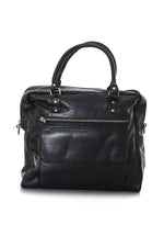 Black buffalo leather bag - Image n°1