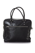 Black buffalo leather bag - Image n°2