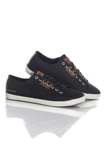 Black Redskins Canvas Sneakers - Image n°1