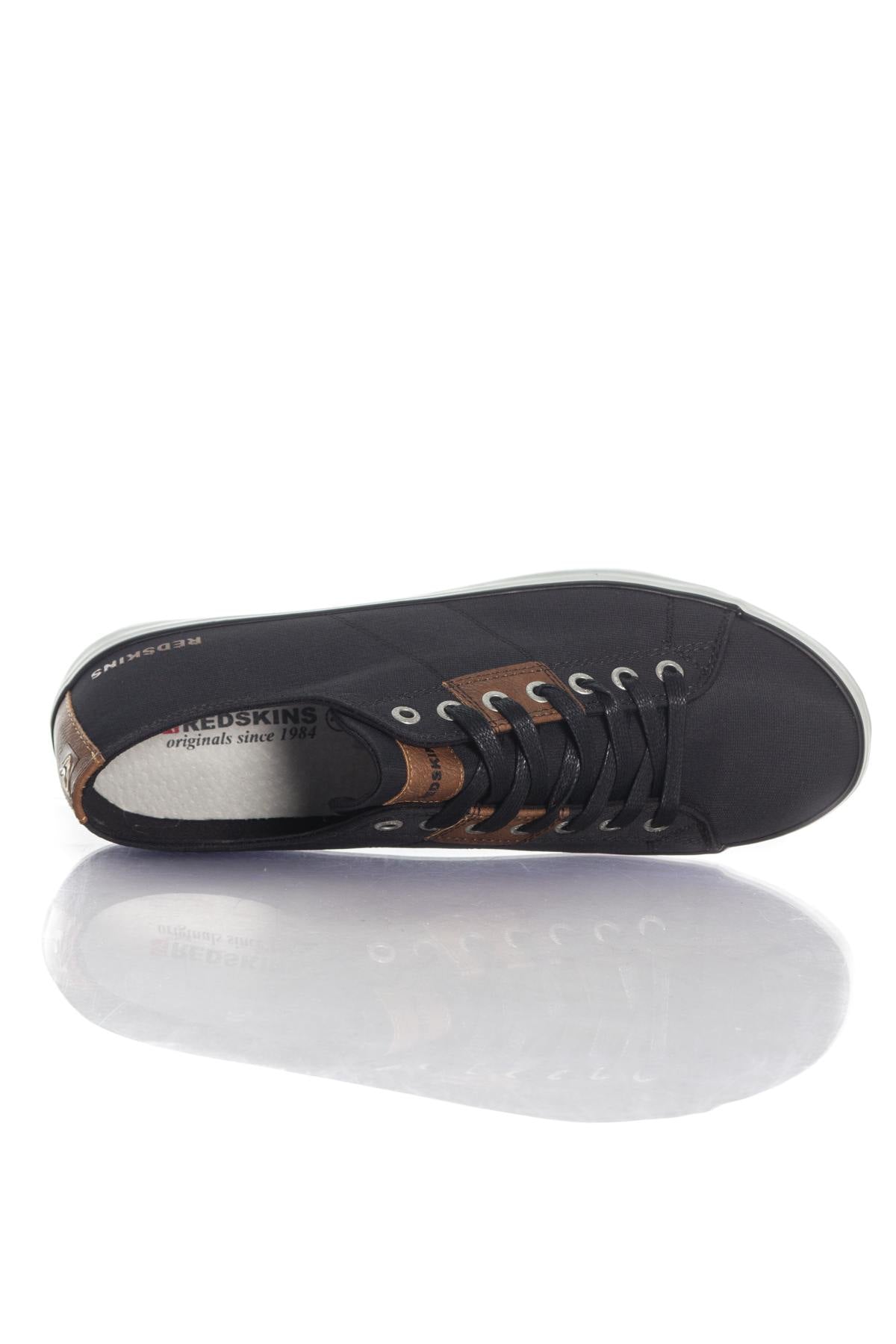 Black Redskins Canvas Sneakers - Image n°3