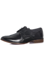 Redskins men's black leather derbies - Image n°7