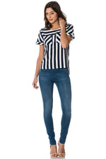 Kaporal women's blue stretch jeans - Image n°2