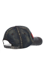 Von Dutch Distressed Denim Cap - Image n°3