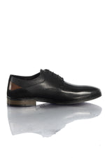 Redskins black leather derbies - Image n°2