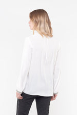 White long-sleeved shirt - Image n°3