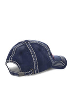 Adjustable blue cap - Image n°3
