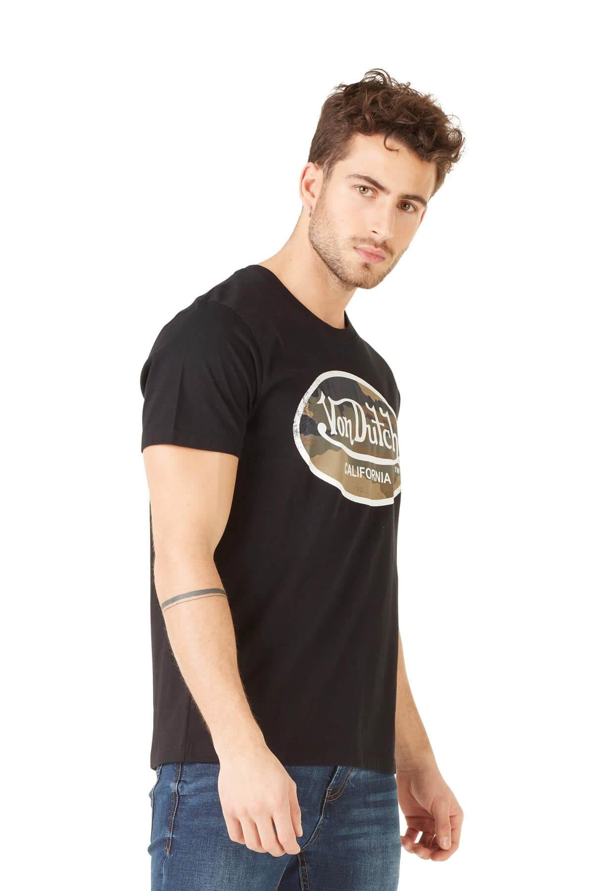 Black t-shirt with logo - Image n°3