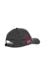 Black worn look cap - Image n°3