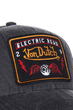 Men's black aged cap - Image n°4