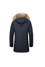 Women's parka with hood - Image n°10