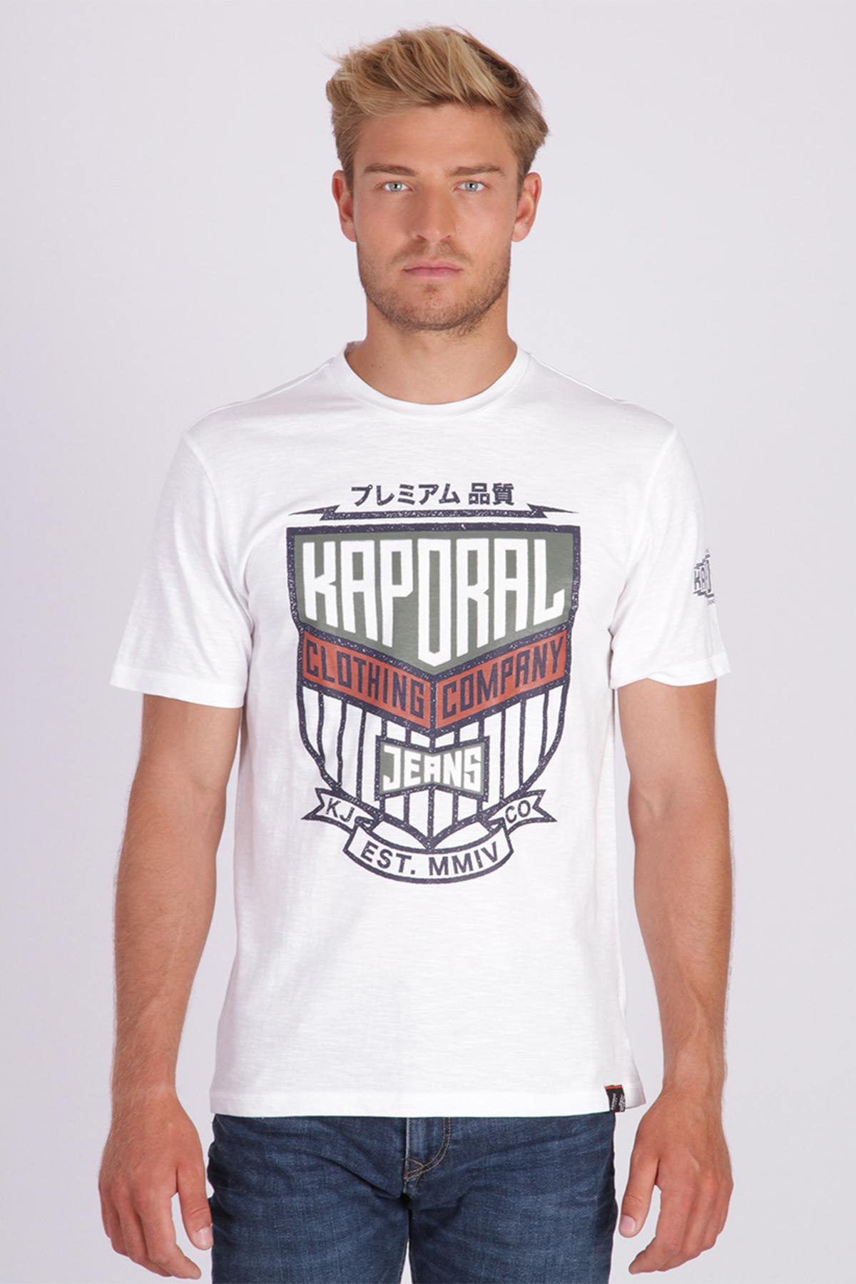 White short-sleeved t-shirt - Image n°1