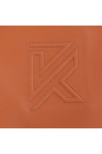 Women's camel handbag - Image n°4