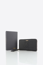  Women's black wallet - Image n°1