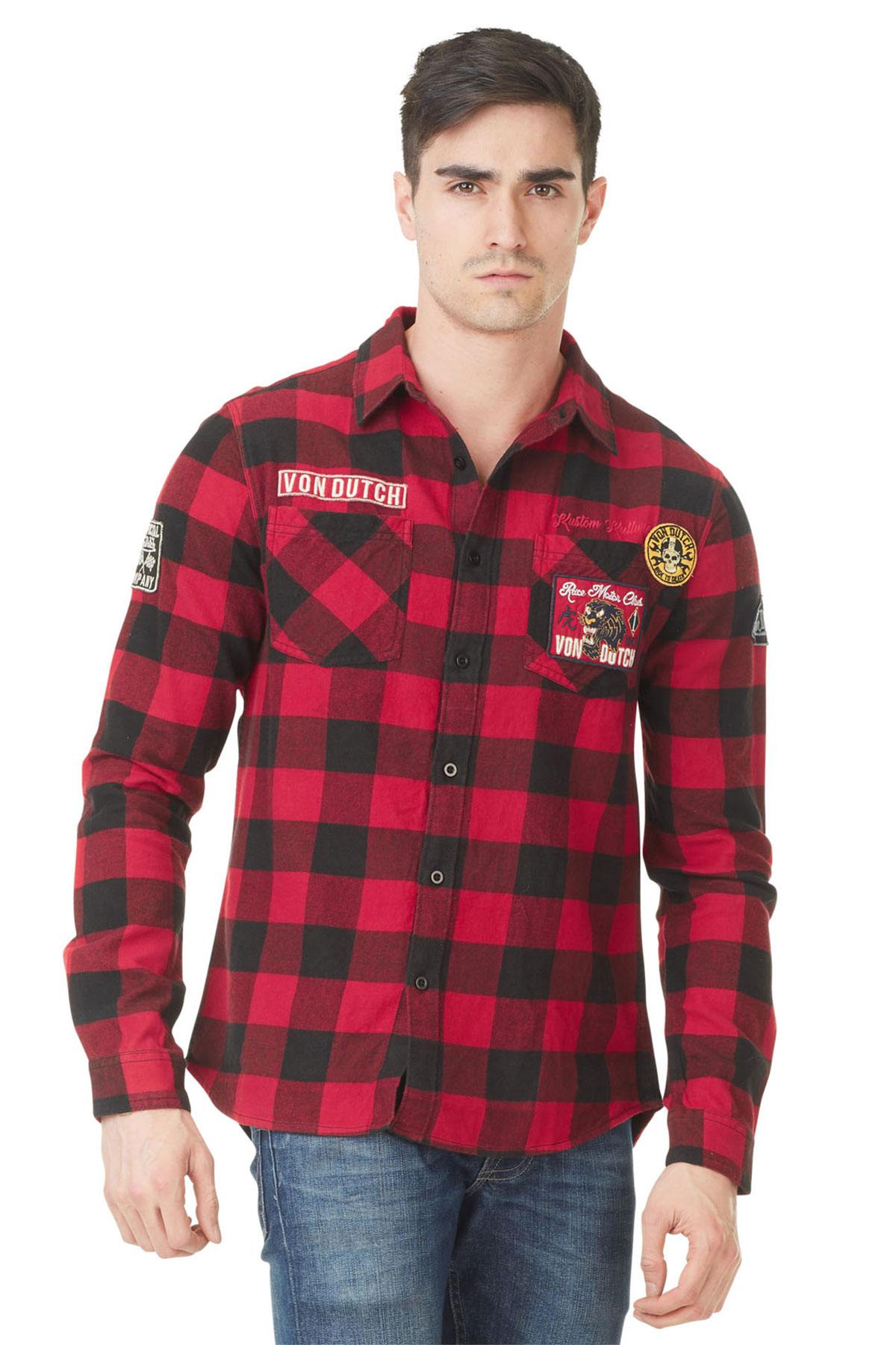 Red checked shirt - Image n°3