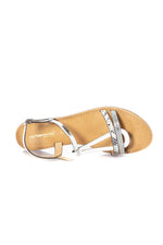 Multicolored women's flip flops - Image n°3