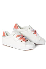 White women's sneakers - Image n°1