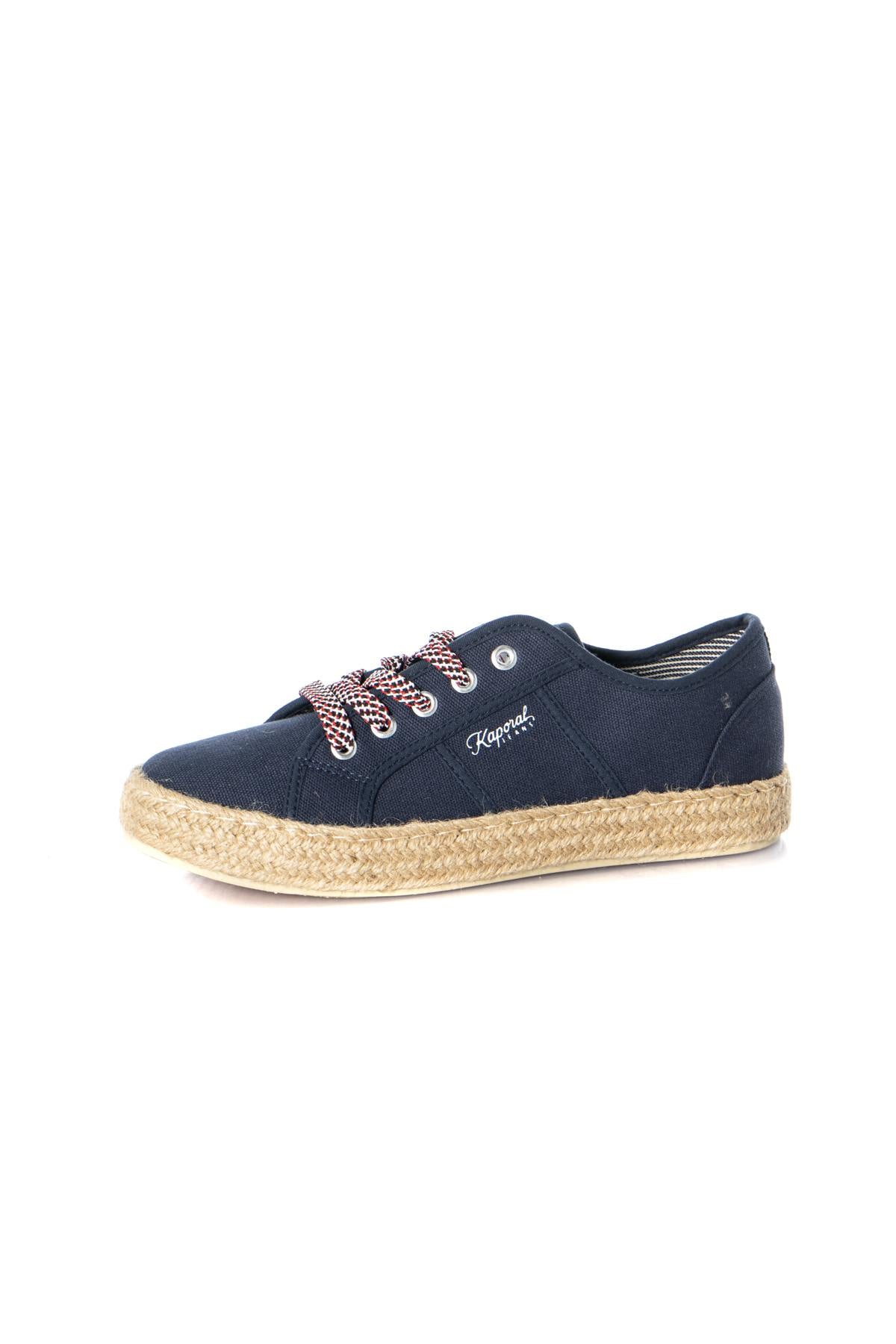 Women's navy blue sneakers - Image n°7