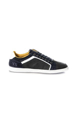 Men's navy and white sneakers - Image n°2
