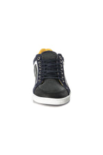 Men's navy and white sneakers - Image n°5