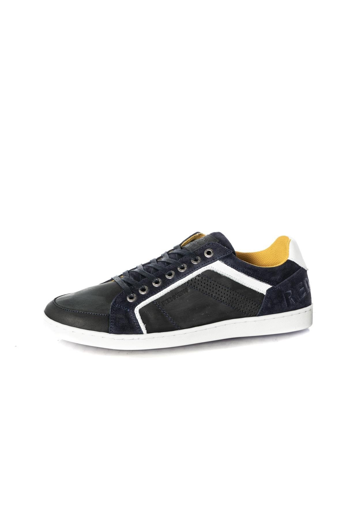 Men's navy and white sneakers - Image n°7