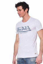 White T-shirt with logo on the chest - Image n°2